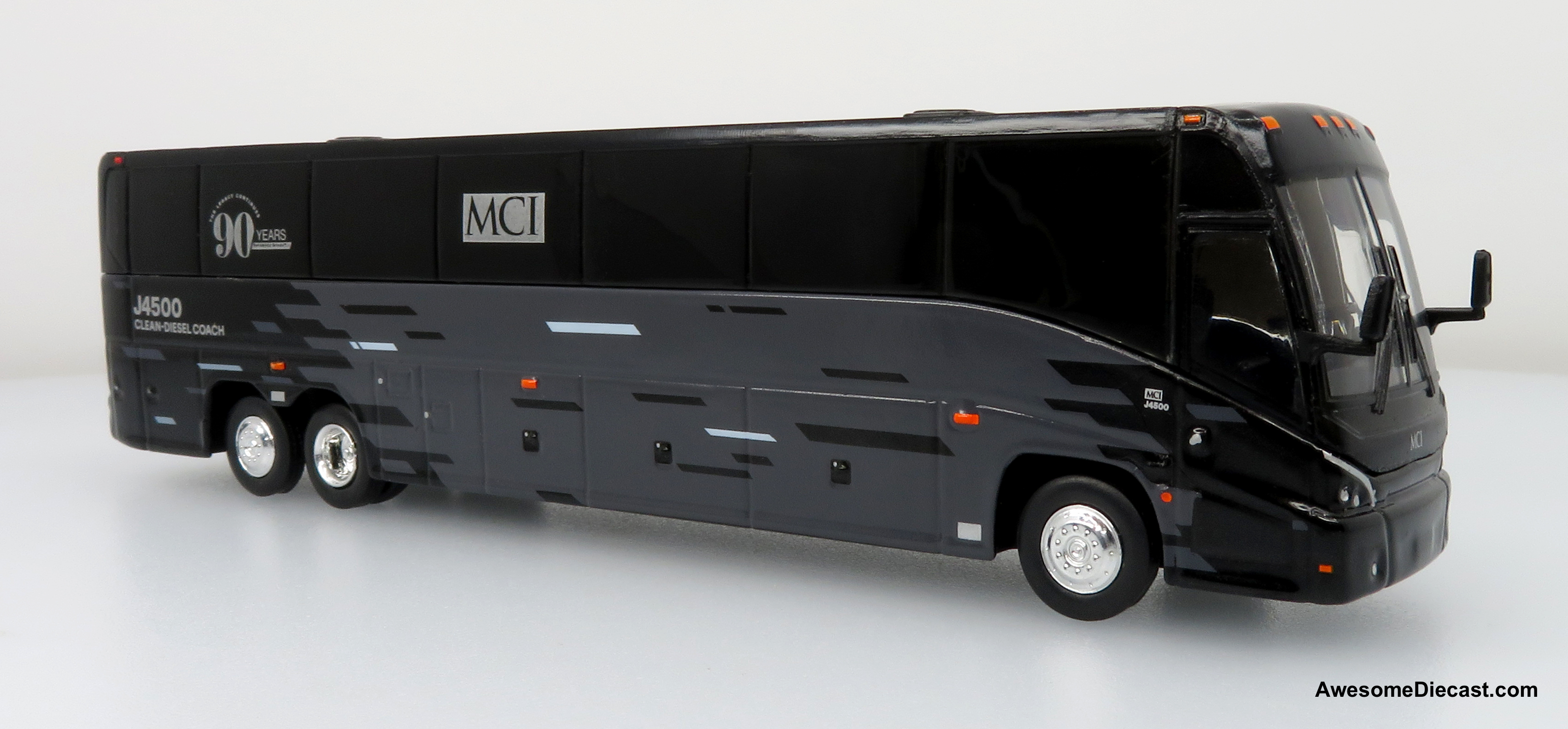 What is the range of the MCI J4500?