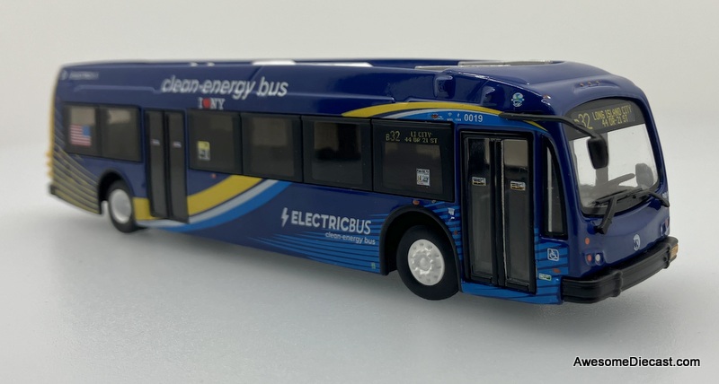2021 Proterra ZX5 Electric Transit Bus MTA New York City 1:87 Diecast Model Bus by Iconic Replicas Questions & Answers