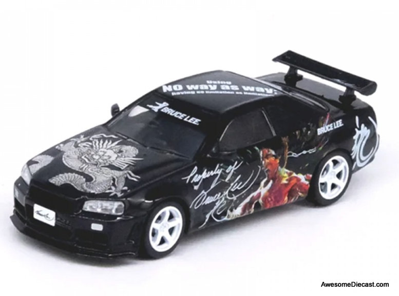 How much HP does Paul Walker's R34 have?