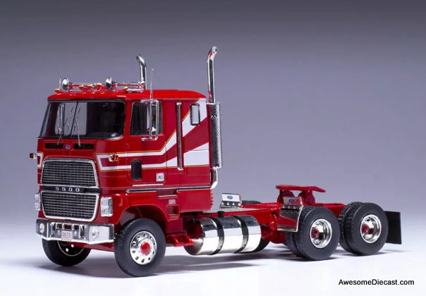 What is the color of the model truck?